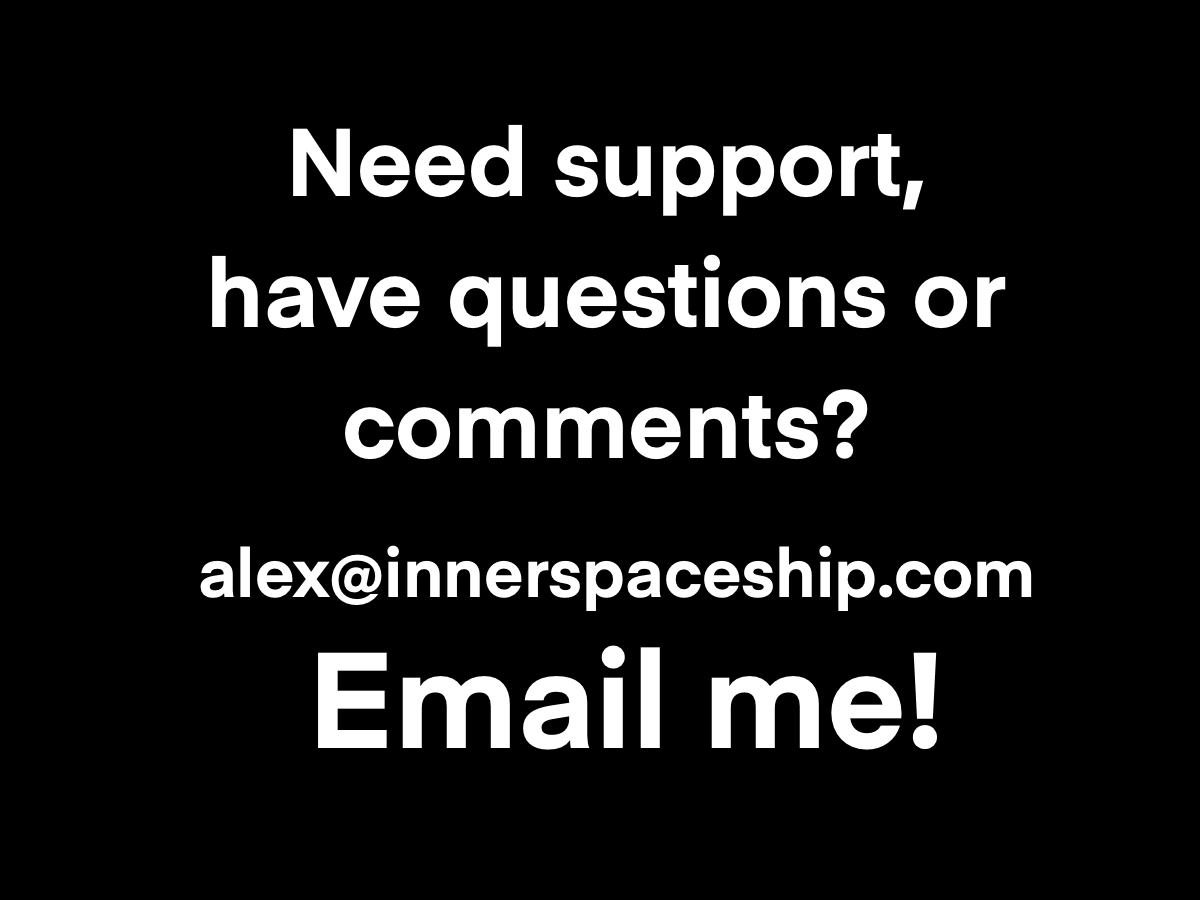 Email Alex!!